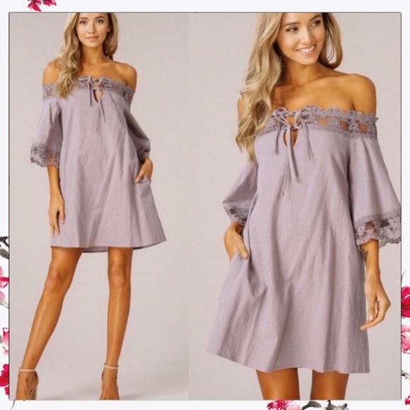 Listicle Dresses & Skirts - HURRY!  Off-Shoulder Dress